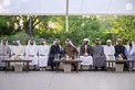 Hazza bin Zayed receives sheikhs, officials and citizens at Al Maqam Palace in Al Ain Region