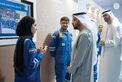 Hamdan bin Zayed visits Bu Hasa field and praises ADNOC’s efforts in employing artificial intelligence and technology in production processes