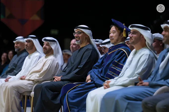 Khaled bin Mohamed bin Zayed attends Mohamed bin Zayed University of Artificial Intelligence 2025 commencement ceremony