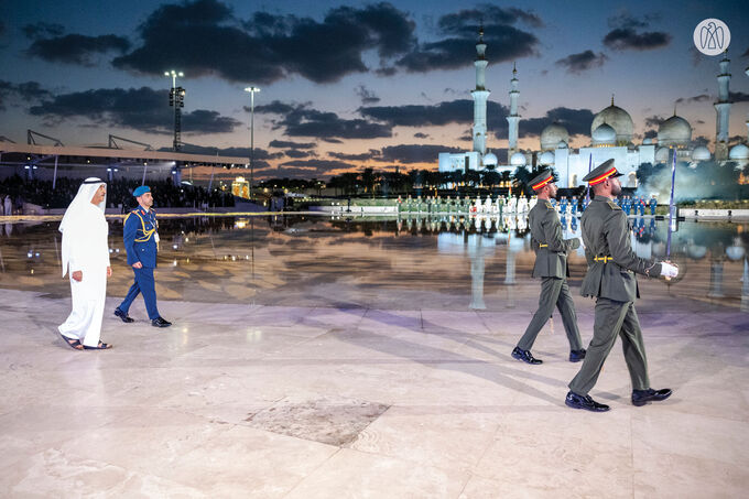 Ruler of Umm Al Quwain witnesses Commemoration Day ceremony at Wahat Al Karama