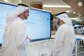 Hamdan bin Zayed visits National Library and Archives