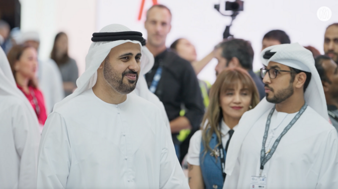 Theyab bin Mohamed bin Zayed visits ADIPEC 2023