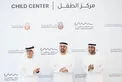 ذياب بن محمد بن زايد يشهد توقيع اتفاقيات مستوى الخدمة لإنشاء مركز الطفل