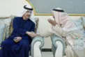Hazza bin Zayed visits Khalfan Sultan Hudairem Al Ketbi in Al Ain