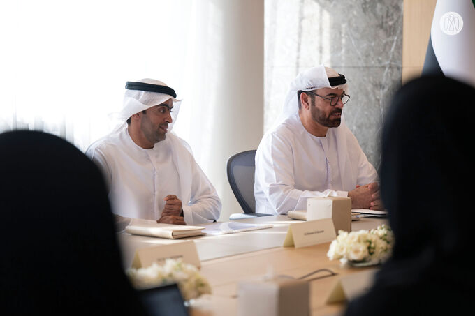 Khaled bin Mohamed bin Zayed chairs Emirates Genome Council meeting