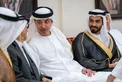 Hazza bin Zayed attends Ahmad Hazza Ahmad Al Mheiri wedding reception