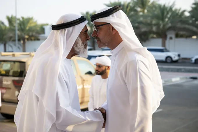 Hazza bin Zayed offers condolences on the passing of national duty martyr Saeed Abdalla Alshamsi