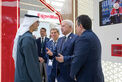 Khaled bin Mohamed bin Zayed tours pavilions at ADIPEC 2024
