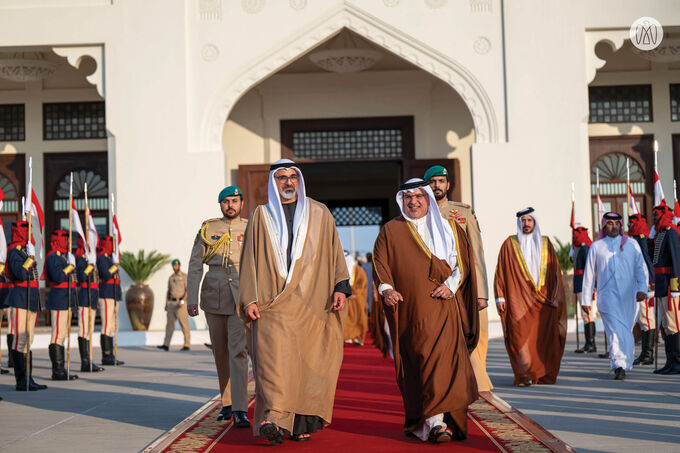 Crown Prince of Abu Dhabi concludes official visit to Bahrain