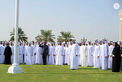 Khaled bin Mohamed bin Zayed raises UAE flag at Abu Dhabi Crown Prince’s Court  to mark Flag Day