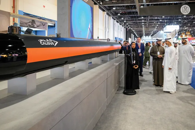Hamdan bin Mohamed bin Zayed visits UMEX and SimTEX 2026