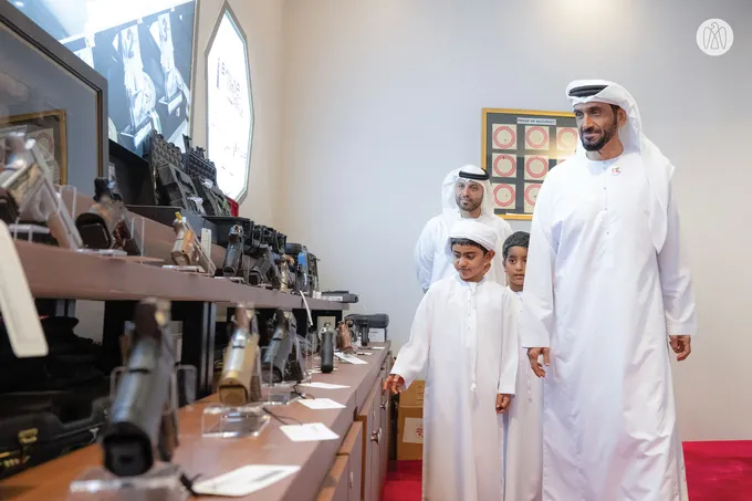 Nahyan bin Zayed visits 22nd Abu Dhabi International Hunting and Equestrian Exhibition