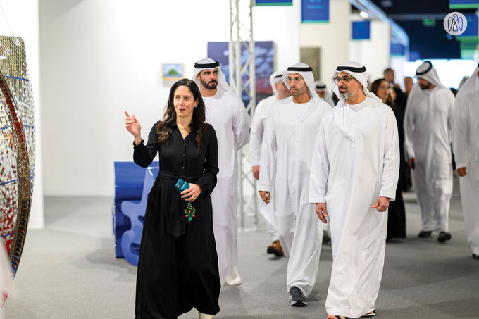 Khaled bin Mohamed bin Zayed inaugurates 15th edition of Abu Dhabi Art