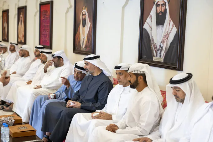 Khaled bin Mohamed bin Zayed offers condolences on the passing of Al Sayed Moussa Al Sayed Abdul-Raheem Al Hashemi