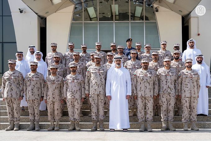 Khaled bin Mohamed bin Zayed visits Joint Operations Command to review Operation Gallant Knight/2 progress