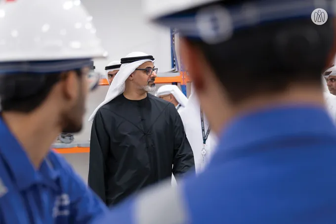 Khaled bin Mohamed bin Zayed tours new headquarters of Abu Dhabi Maritime Academy