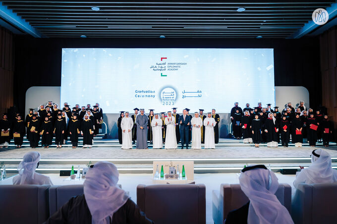 Abdullah bin Zayed attends Shapers of Tomorrow graduation ceremony at Anwar Gargash Diplomatic Academy