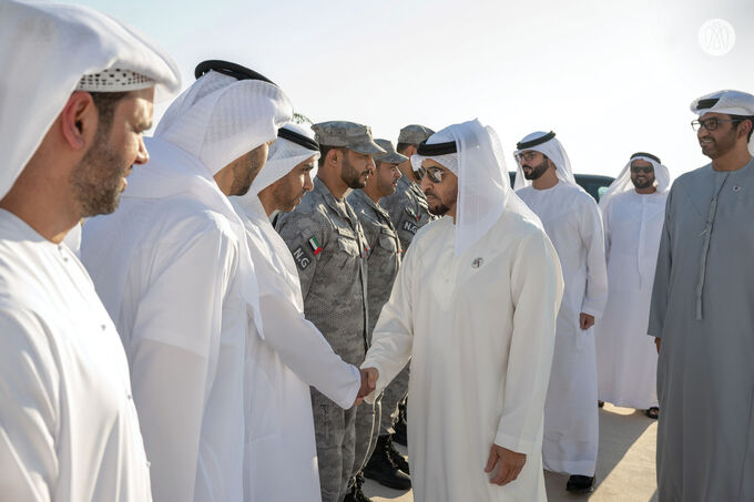 Hamdan bin Zayed witnesses groundbreaking ceremony of Ruwais LNG Project in Al Dhafra Region