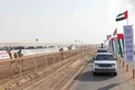 Rashid bin Hamdan bin Mohammed and Mohammed bin Hamdan bin Zayed award winners of final competitions at 2nd Al Ain Camel Racing Festival