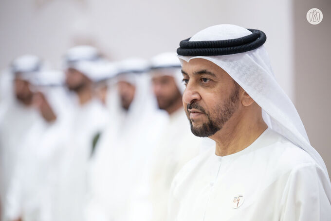 Hamdan bin Zayed receives well-wishers for holy month of Ramadan