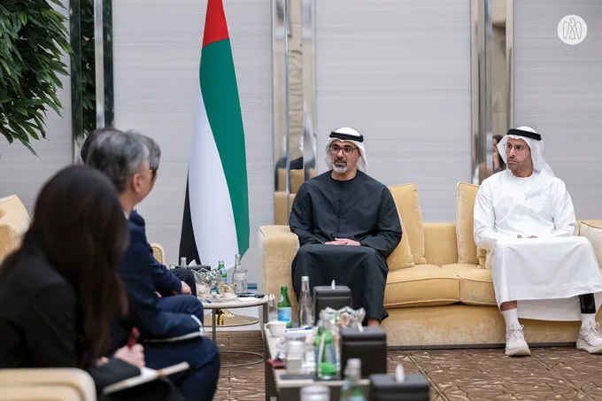 Khaled bin Mohamed bin Zayed witnesses signing of MoU between Department of Culture and Tourism and Tokyo National Museum