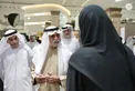 Nahyan bin Mubarak visits 35th Abu Dhabi International Book Fair
