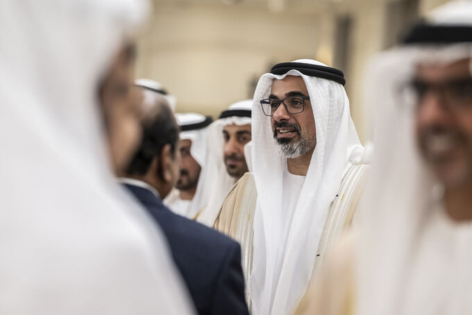 UAE President receives Rulers of Emirates, Crown Princes on Eid Al Adha