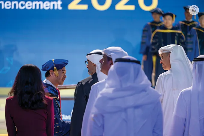 Khaled bin Mohamed bin Zayed attends Mohamed bin Zayed University of Artificial Intelligence 2026 commencement ceremony