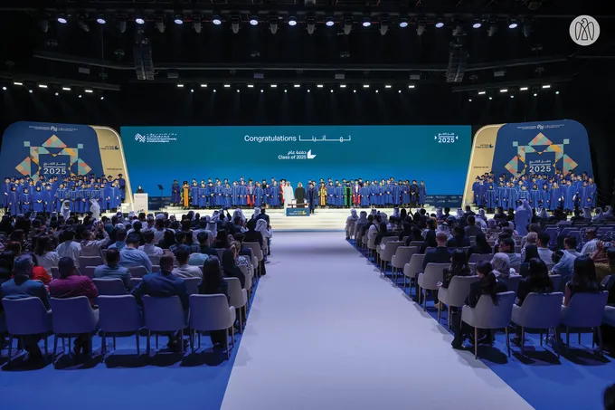 Khaled bin Mohamed bin Zayed attends Mohamed bin Zayed University of Artificial Intelligence 2025 commencement ceremony