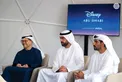 Khaled bin Mohamed bin Zayed witnesses the announcement of Disney Theme Park Resort project on Yas Island, Abu Dhabi