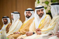 Mansour bin Zayed, Khaled bin Mohamed bin Zayed receive Crown Princes, sheikhs, well-wishers on Eid Al-Adha