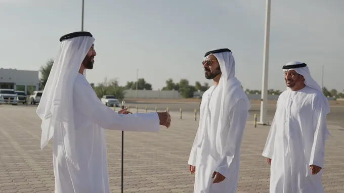 Khalifa bin Tahnoon bin Mohammed attends Ahmed Abdullah Al Ketbi wedding reception