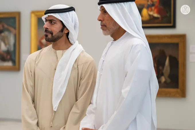 Crown Prince of Abu Dhabi visits National Gallery of Greece in Athens