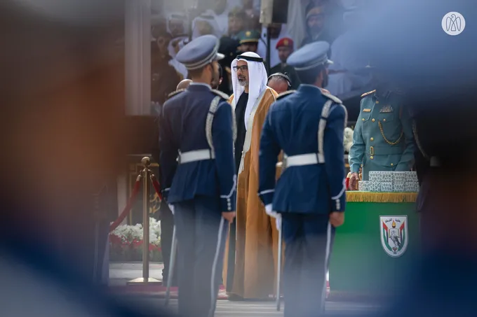 Under the patronage of the UAE President, Khaled bin Mohamed bin Zayed attends Police College graduation ceremony
