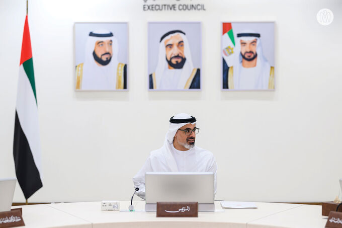 Khaled bin Mohamed bin Zayed chairs Abu Dhabi Executive Council meeting