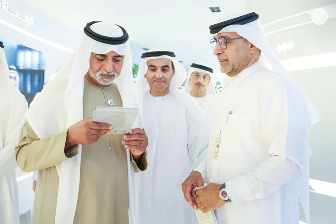 Nahyan bin Mubarak visits 35th Abu Dhabi International Book Fair