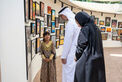 Khaled bin Mohamed bin Zayed visits National Art Expressions exhibition