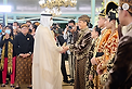 Khaled bin Mohamed bin Zayed attends wedding of President of Indonesia’s son, in Solo, Indonesia