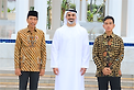 Khaled bin Mohamed bin Zayed visits Sheikh Zayed Grand Mosque in Surakarta (Solo), Indonesia, accompanied by His Excellency Joko Widodo, President of the Republic of Indonesia