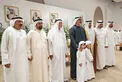 Khaled bin Mohamed bin Zayed attends Rashid Ali Rashid Al Nuaimi wedding reception