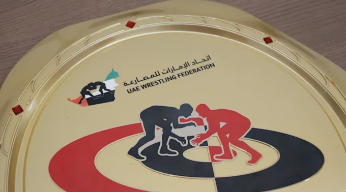 Hamdan bin Mohamed bin Zayed receives winners of UAE Wrestling Federation Cup and UAE Wrestling Clubs League for 2025–2026 season