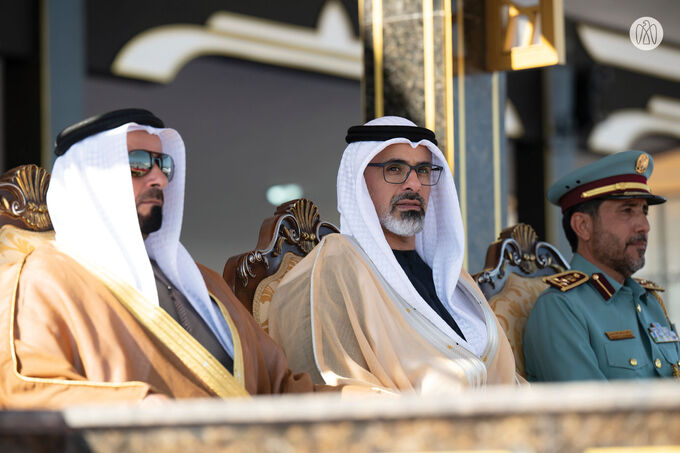 Under the patronage of the UAE President, Khaled bin Mohamed bin Zayed attends Abu Dhabi Police College graduation ceremony