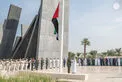 Theyab bin Mohamed bin Zayed raises UAE flag at Wahat Al Karama to mark UAE Flag Day 