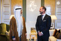 Crown Prince of Abu Dhabi meets Crown Prince of Norway