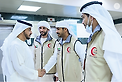 Hamdan bin Zayed visits victims of Syrian earthquake receiving treatment in UAE hospitals under Mother of the Nation initiative