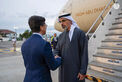 On behalf of the UAE President, Crown Prince of Abu Dhabi arrives in Brazil to attend G20 summit