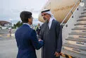 On behalf of the UAE President, Crown Prince of Abu Dhabi arrives in Brazil to attend G20 summit
