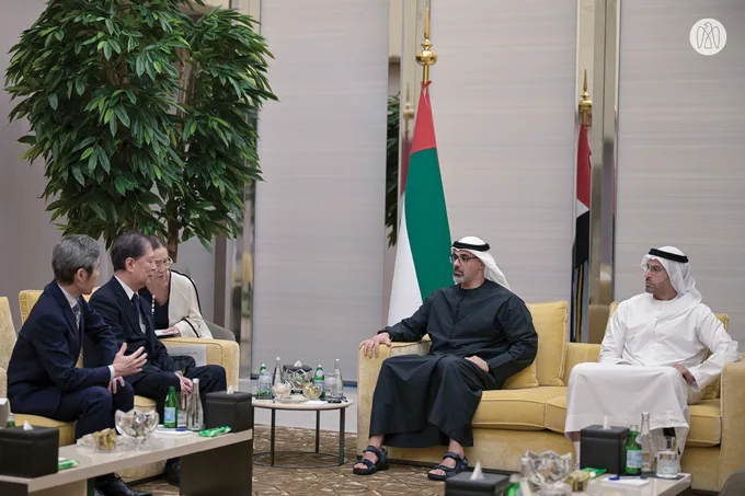 Khaled bin Mohamed bin Zayed witnesses signing of MoU between Department of Culture and Tourism and Tokyo National Museum