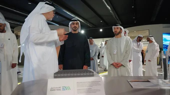 Zayed bin Mohamed bin Zayed attends 5th Make it in the Emirates