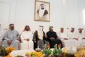 Zayed bin Mohamed bin Zayed attends Al Shehhi and Al Suwaidi wedding reception